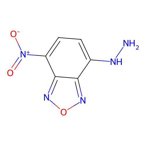 4-Hydrazino-7-nitrobenzofurazan structure