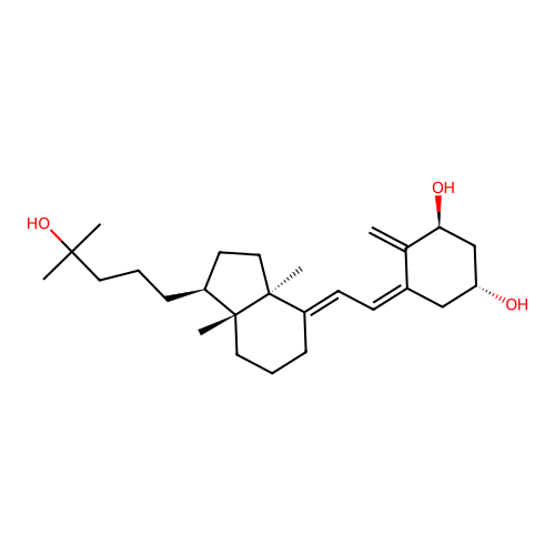 1,25-Dihydroxy-21-norvitamin D3 structure