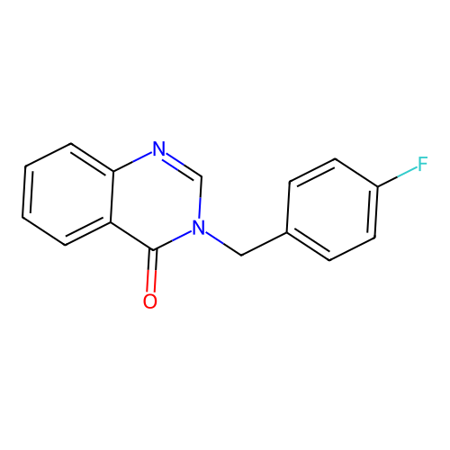 3-(4-Fluorobenzyl)-4(3H)-quinazolinone structure