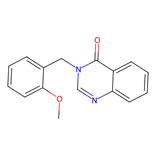 3-[(2-Methoxyphenyl)methyl]quinazolin-4-one structure
