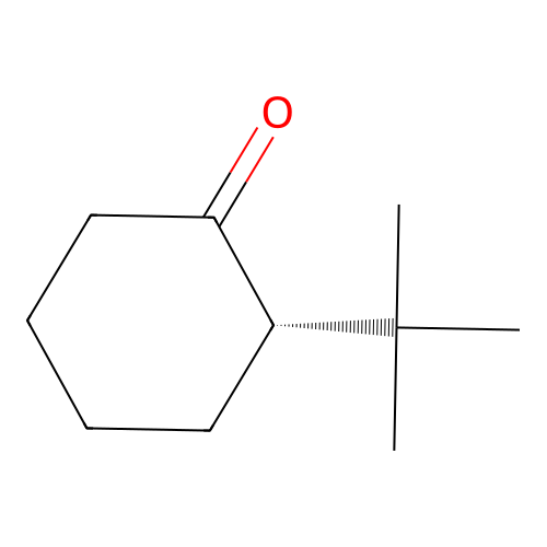 2-Tert-butylcyclohexanone, (S)- structure