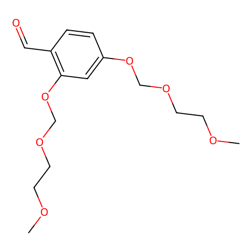2,4-Bis(2-methoxyethoxymethoxy)benzaldehyde structure