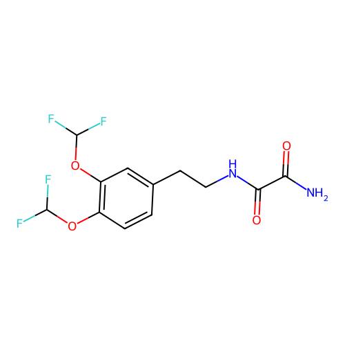 Ethanediamide, [2-[3,4-bis(difluoromethoxy)phenyl]ethyl]- structure