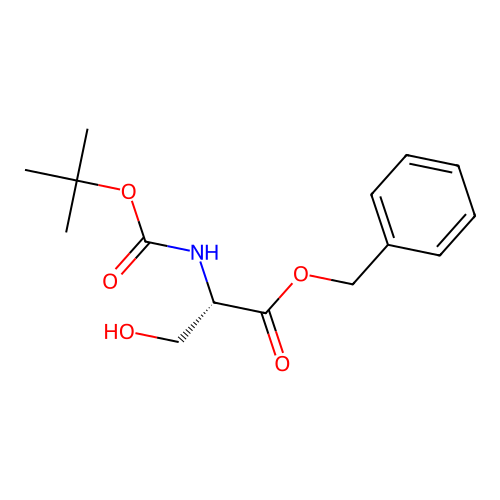 Boc-Ser-OBzl structure