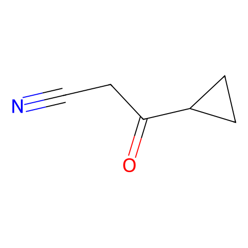3-Cyclopropyl-3-oxopropanenitrile structure