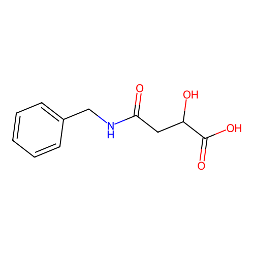4-(苄氨基)-2-羟基-4-氧代丁酸 structure
