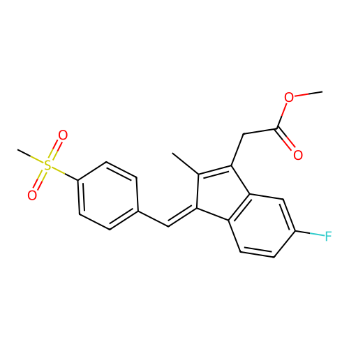 Sulindac sulfone methyl ester structure