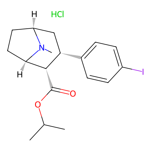 3-Deoxy-3-(p-iodophenyl) a-Ecgonine structure