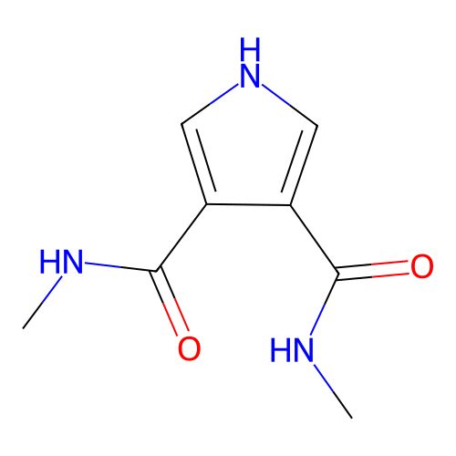 N~3~,N~4~-dimethyl-1H-pyrrole-3,4-dicarboxamide structure