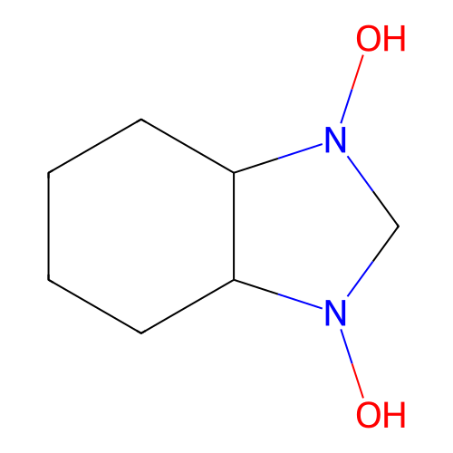 hexahydro-1H-benzimidazole-1,3(2H)-diol structure