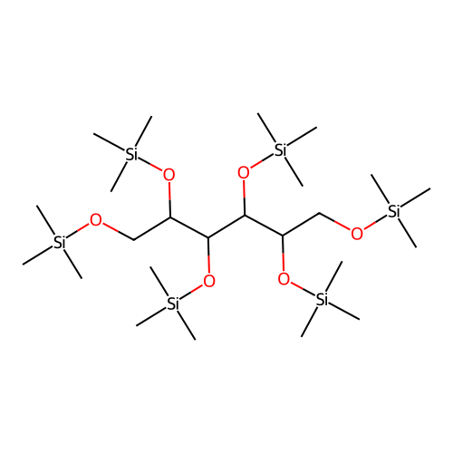 L-Sorbitol TMS structure