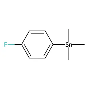 Stannane, (4-fluorophenyl)trimethyl- structure