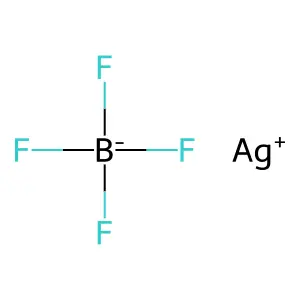 四氟硼酸银 structure
