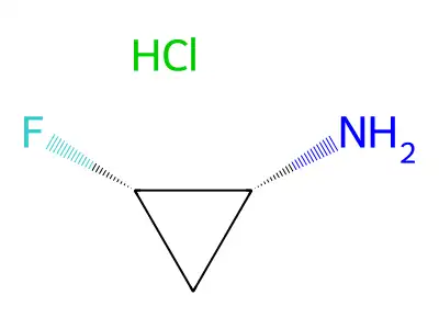 N-((1R,2S)-2-fluorocyclopropyl)-4-methylbenzenesulfonamide structure