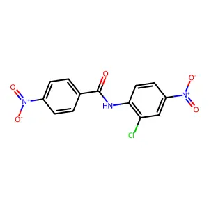 N-(2-Chloro-4-nitrophenyl)-4-nitrobenzamide structure