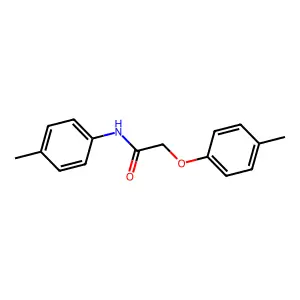 2-(4-甲基苯氧基)-N-(4-甲基苯基)乙酰胺 structure