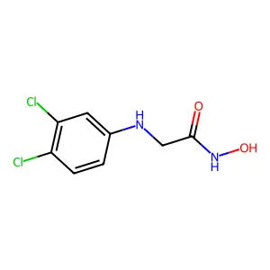 Acetamide, 2-((3,4-dichlorophenyl)amino)-N-hydroxy- structure
