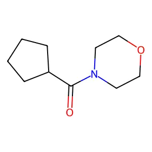 环戊烷甲酸吗啉酰胺 structure