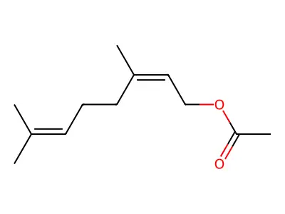 乙酸橙花酯 structure