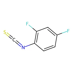 2,4-Difluoro-1-isothiocyanatobenzene structure