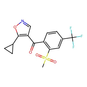 异噁唑草酮 structure