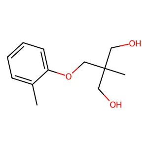 1,3-Propanediol, 2-methyl-2-((o-tolyloxy)methyl)- structure
