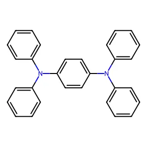 1,4-Benzenediamine, N1,N1,N4,N4-tetraphenyl- structure