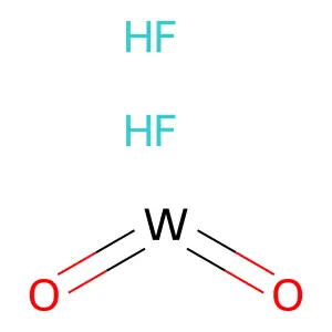 二氧化二氟化钨 structure