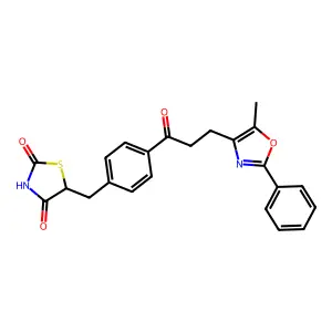 达格列酮 structure
