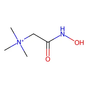 Ethanaminium, 2-(hydroxyamino)-N,N,N-trimethyl-2-oxo- structure