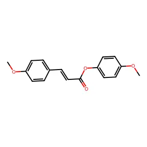 4-Methoxyphenyl 3-(4-methoxyphenyl)prop-2-enoate structure
