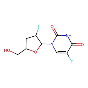 2',5diF-dd-araU structure