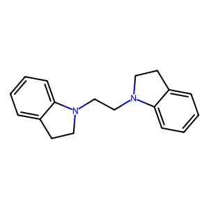 1-(2-(2,3-Dihydro-1H-indol-1-yl)ethyl)indoline structure