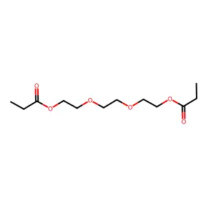 Triethylene glycol dipropionate structure