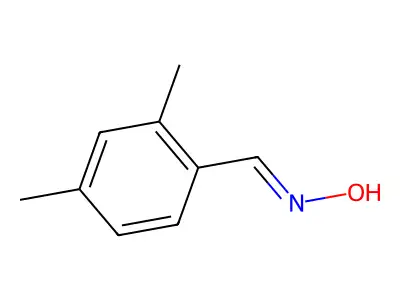 Benzaldehyde,2,4-dimethyl-, oxime structure