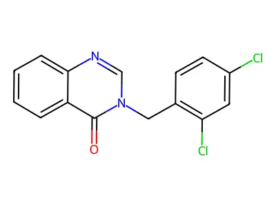 3-[(2,4-Dichlorophenyl)methyl]quinazolin-4(3H)-one structure