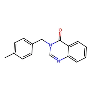 3-(4-Methylbenzyl)quinazolin-4(3H)-one structure