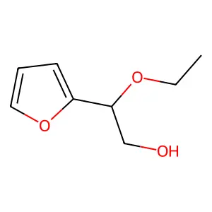 2-Ethoxy-2-(furan-2-yl)ethanol structure