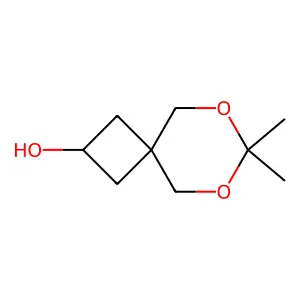 7,7-Dimethyl-6,8-dioxaspiro[3.5]nonan-2-ol structure