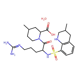 Argatroban (USAN:INN:BAN:JAN) structure