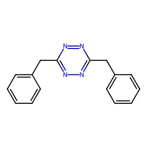 3,6-Dibenzyl-1,2,4,5-tetrazine structure