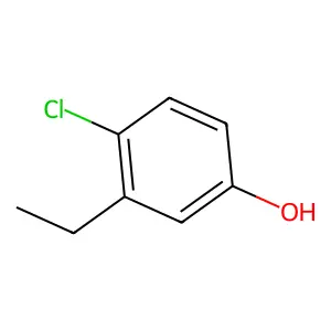 4-Chloro-3-ethylphenol structure