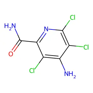 4-Amino-3,5,6-trichloropyridine-2-carboxamide structure