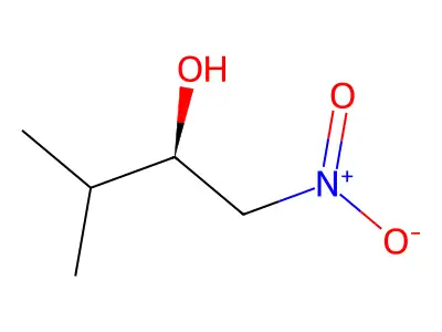 3-Methyl-1-nitrobutan-2-ol structure
