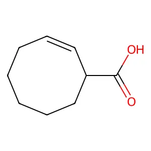 (E)-环辛-2-烯甲酸 structure