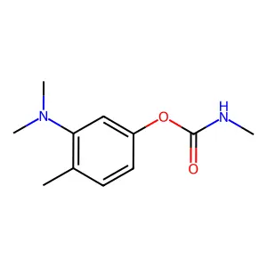 Carbamic acid, methyl-, 3-(dimethylamino)-p-tolyl ester structure