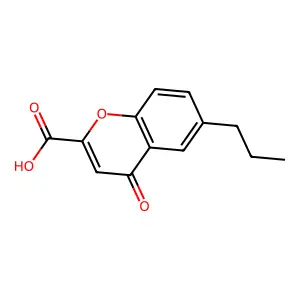 6-丙基色酮-2-甲酸 structure