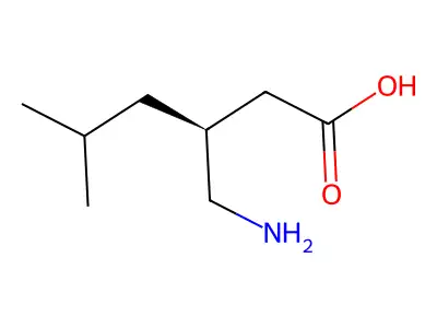 普瑞巴林 structure
