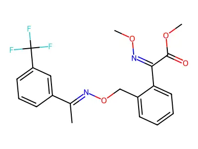 肟菌酯 structure