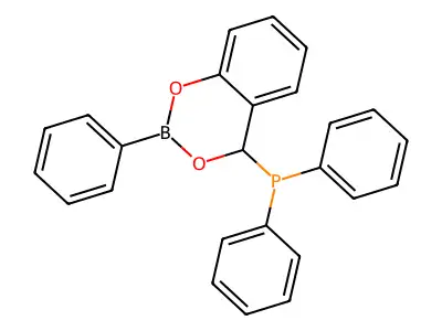 Phosphine, diphenyl(2-phenyl-4H-1,3,2-benzodioxaborin-4-yl)- structure